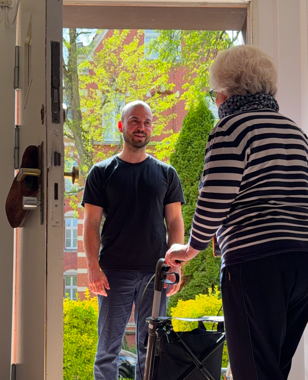 Hausbesuch, mobile Physiotherapie